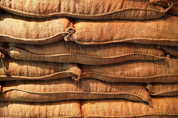 Modern fulfilment warehouse facility with organized inventor