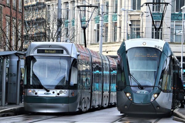 Modern warehouse facility with organized inventory and techn